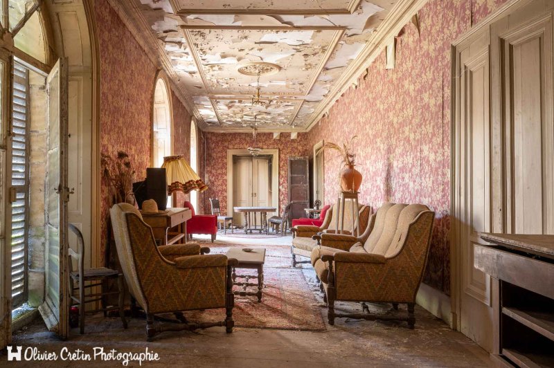Manoir porcelaine - Salon long