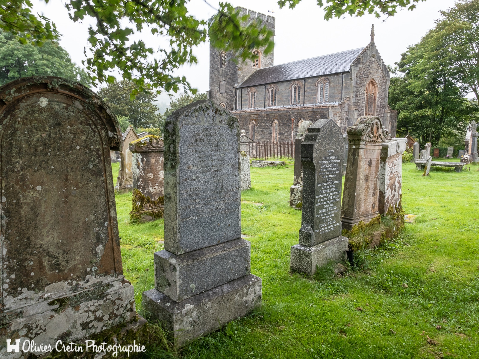 Ecosse - Le cimetière de Kilmartin