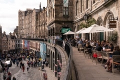 Ecosse - Edimbourg - Les terrasses de Victoria Street