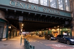 Ecosse - Glasgow - Comme elle dit la dame : "Central Station"