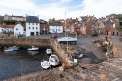 Ecosse - Le port de Crail - A l'heure où ils ne vendent pas de langoustes