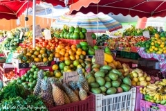 Guadeloupe - La star du marché de Basse Terre, la mangue julie