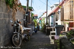 Guadeloupe - Une ruelle dans les hauteurs de Basse Terre
