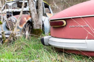 Le Cimetière de voitures vintage